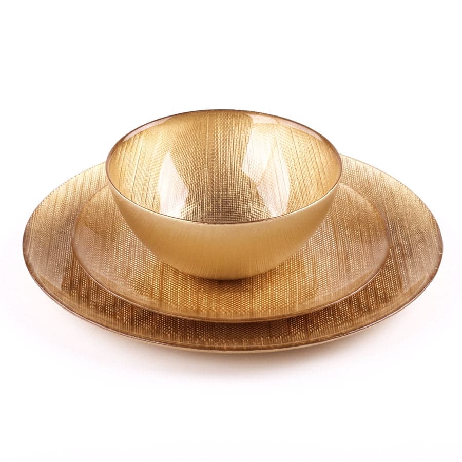 طقم صحون 18 قطعة PURE GOLD 3