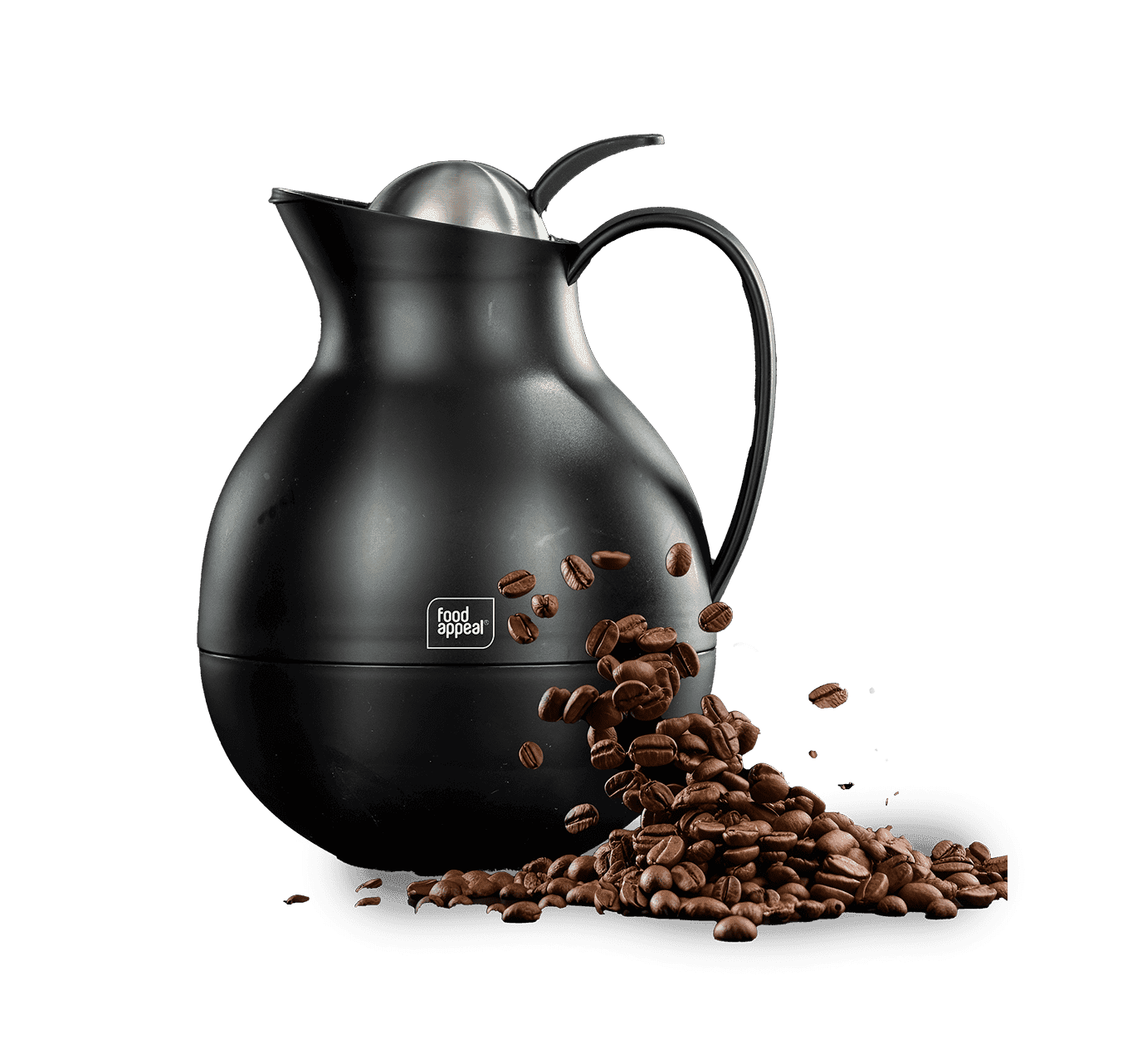 ترمس COFFEE COLLECTION BELLY سعة 1 لتر باللون الأسود