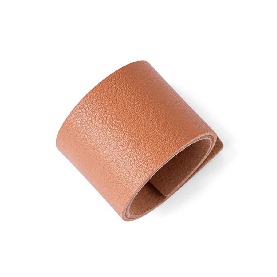 حلقة محارم LEATHER باللون البني 2