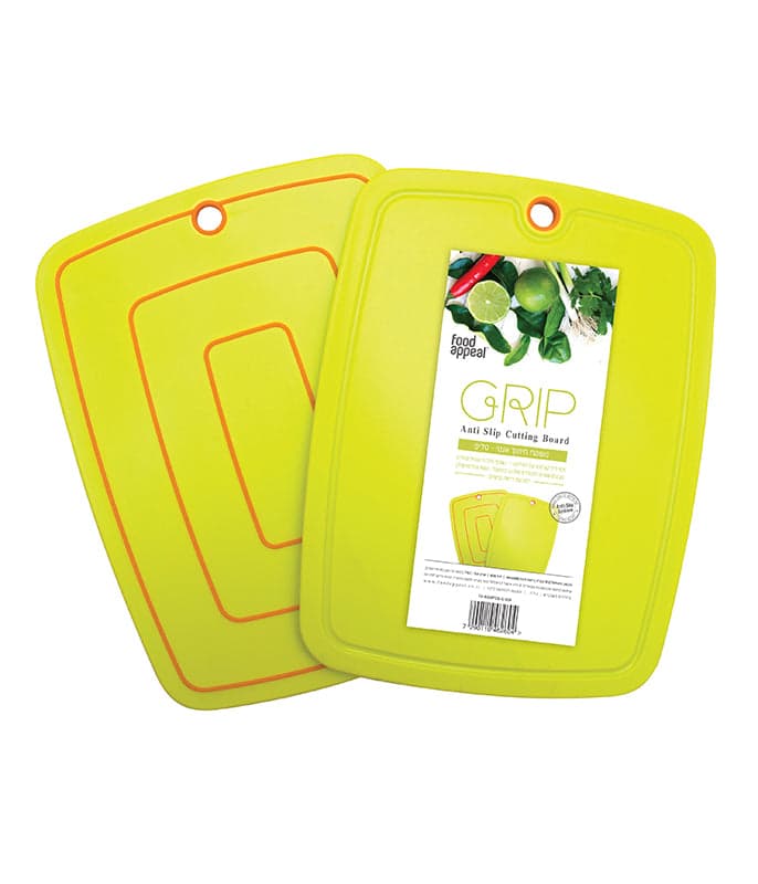 لوح تقطيع GRIP كبير 38x29 سم أخضر